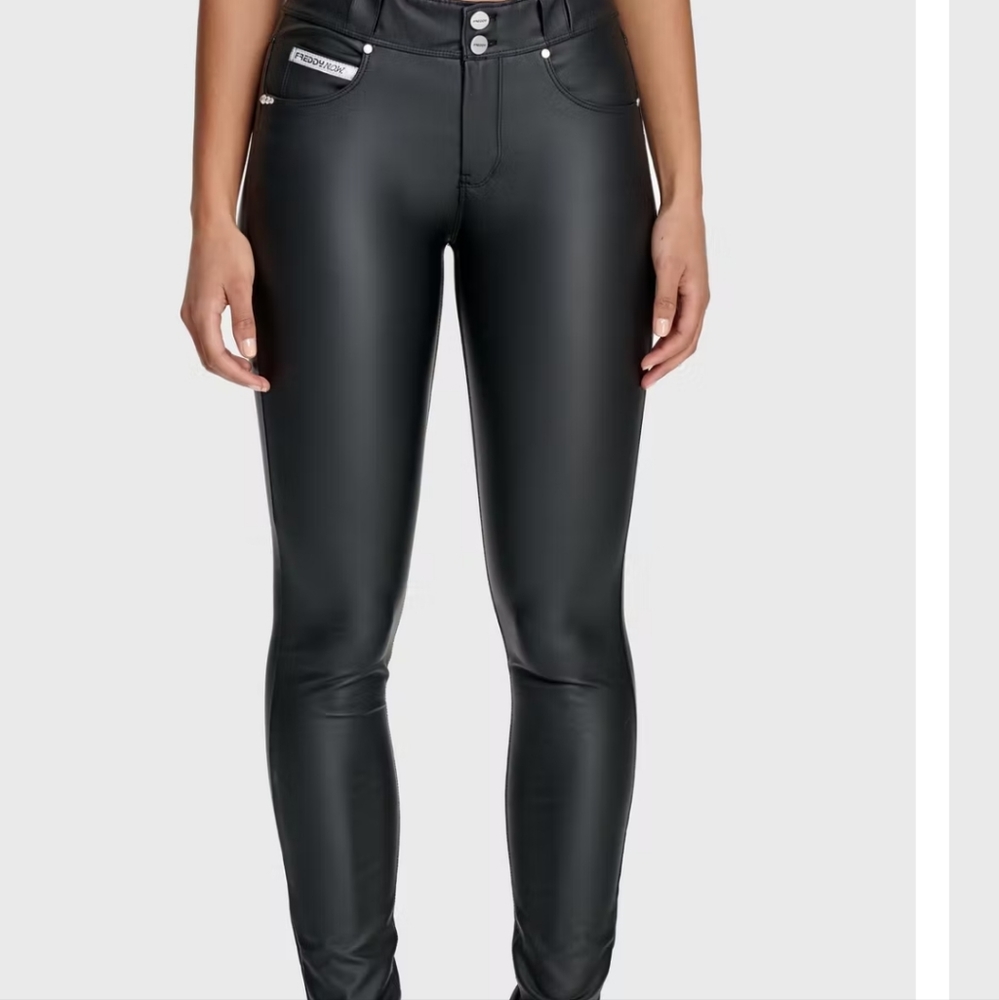 Freddy Jeans N.O.W® Faux Leather Pants, size small